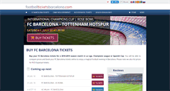 Desktop Screenshot of footballticketsbarcelona.com