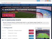 Tablet Screenshot of footballticketsbarcelona.com